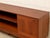 Vintage Teak Credenza With Two Sliding Doors For Sale - Image 11 of 12