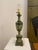 Vintage Green Marble Urn Form Table Lamps — a Pair For Sale - Image 11 of 12
