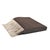 Cashmere Throw Zibeline with Fringes Brown from Lo Decor For Sale - Image 4 of 4