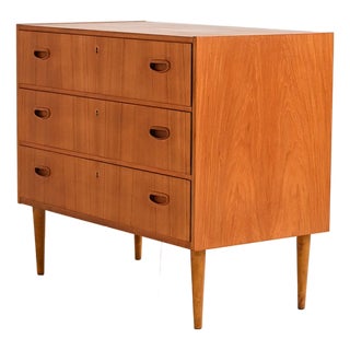 Teak Chest of Drawers from Karlit, Sweden, 1950s/60s For Sale