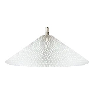 Vintage VeArt Murano Art Glass Scavo Pendant Light Fixture, 1960s For Sale