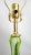 Mid 20th Century Lamp Murano Glass 1950s Restored For Sale - Image 5 of 8