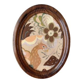 Contemporary Pierce & Ward Textile, Framed For Sale
