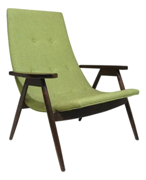 Mid-Century Modern Lounge Chair Attributed to Allan Gould