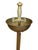 Art Deco Italian Bronze Sword Ashtray Stand For Sale - Image 10 of 10