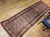 Antique Malayer Runner Rug, Hand-Knotted Wool, Geometric Pattern, 4x12, Red & Ivory For Sale - Image 11 of 18