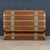 Antique Steamer Trunk in Monogram Canvas from Louis Vuitton, France, 1920s For Sale - Image 9 of 18