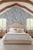 Painter's Garden Blue Floral Grasscloth Wallpaper by House Party | 8 Yards For Sale In Charlotte - Image 6 of 8