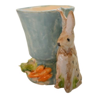 Dana Gibson Rabbit Cachepot or Vase For Sale