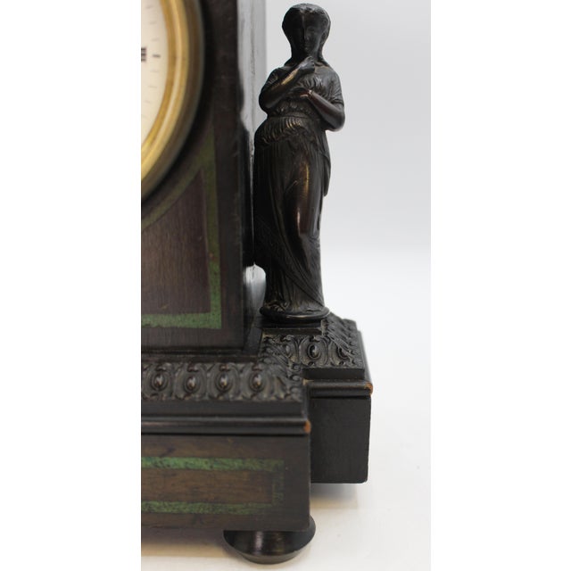 19th Century Classical Taste Table Clock For Sale In Raleigh - Image 6 of 16