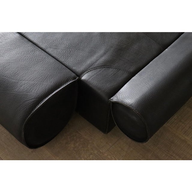 Sofa Daybed in Buffalo Leather by Marzio Cecchi, Italy, 1970s For Sale - Image 13 of 16