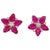 Tutti Frutti Earrings Natural Ruby Carved Leaves & Diamond Earrings in 18 KWG For Sale - Image 9 of 18