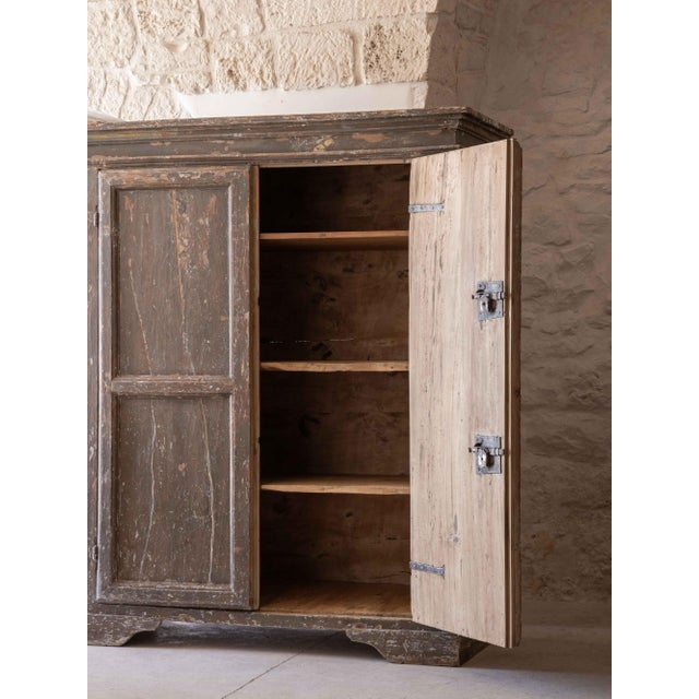 Tuscan Cabinet in Patina, 1700s For Sale - Image 5 of 10