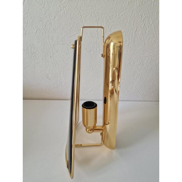 Brass Wall Lights from Lakro Amstelveen, 1980s, Set of 2 For Sale - Image 4 of 8