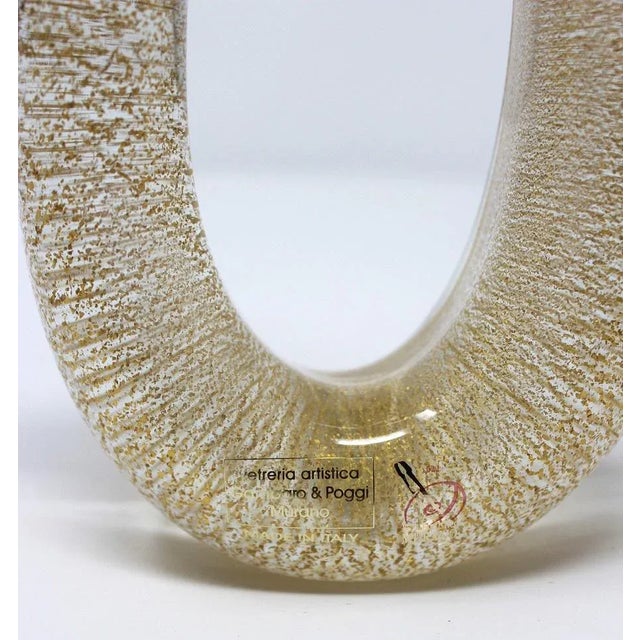 Murano Contemporary Murano Glass Gymnast For Sale - Image 4 of 5