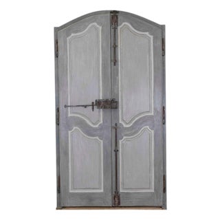 18th Century Painted Double-Sided Communication Door For Sale