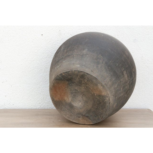 Dusty Sienna Clay Urn For Sale In Los Angeles - Image 6 of 8