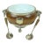 Late 19th Century English Oak and Silver Salad Set For Sale