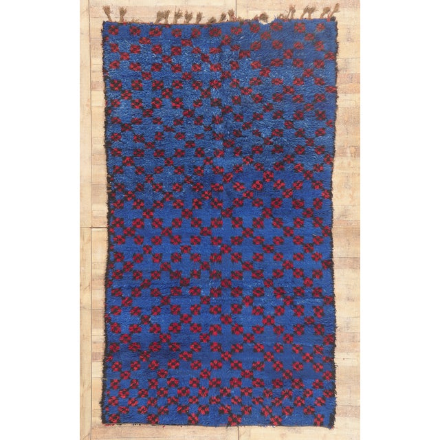 Vintage Beni MGuild Moroccan Rug, 06'02 X 11'01 For Sale - Image 10 of 10