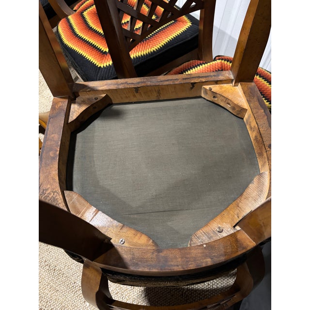 Set of 6 Biedemeier Style Dining Chairs For Sale - Image 15 of 16