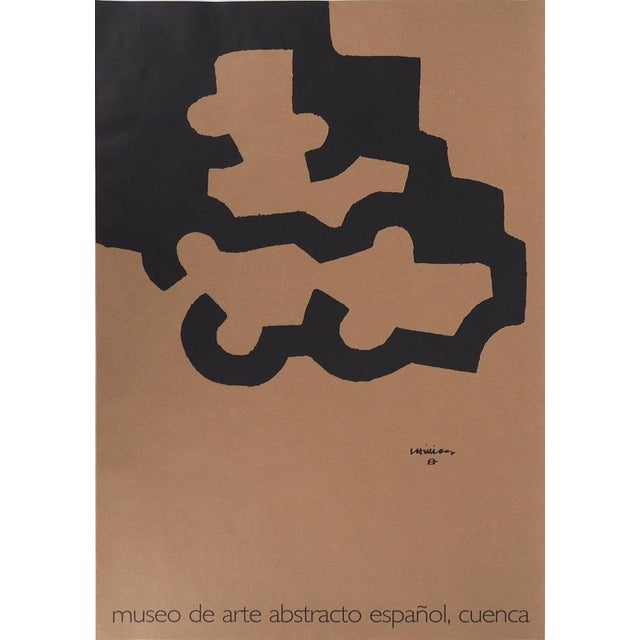 Abstraction Noire Poster after Eduardo Chillida For Sale - Image 8 of 8