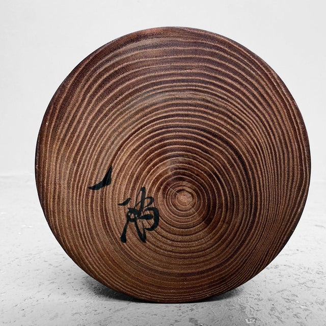 Shōwa Japanese Kokeshi by Issetsu Kuribayashi, 1970 For Sale - Image 10 of 11