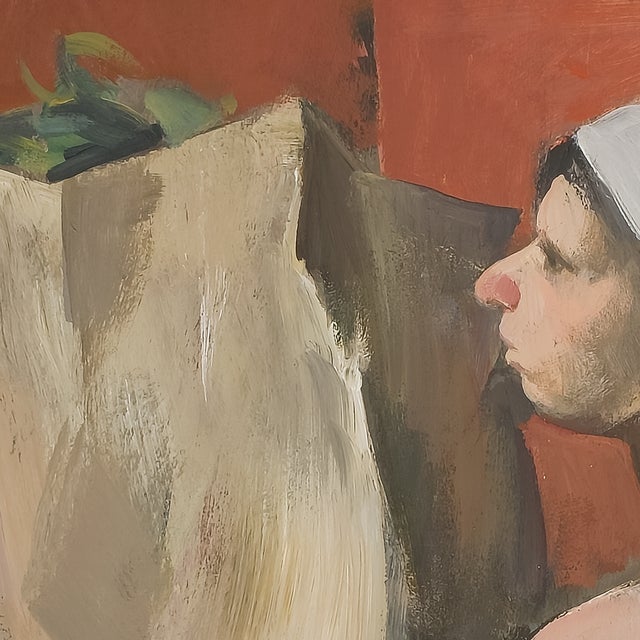 1980s Woman and Groceries - Serge Hollerbach, C. 1980 For Sale - Image 5 of 8