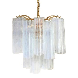 Contemporary Murano Glass Sputnik Chandelier Multicolors, Mazzega Style For Sale