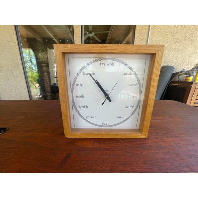 This is a vintage novelty "Ish" Wall Clock, originally designed in the late 1970s by designer Bill Miller for his boutique...