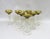 Art Deco Wine Glasses in Crystal Glass, 1920s, Set of 7 For Sale - Image 4 of 18