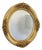 19th Century Gilded Mirror with Floral Motifs For Sale