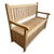 2020s Outdoor Teak Storage Bench For Sale - Image 5 of 6