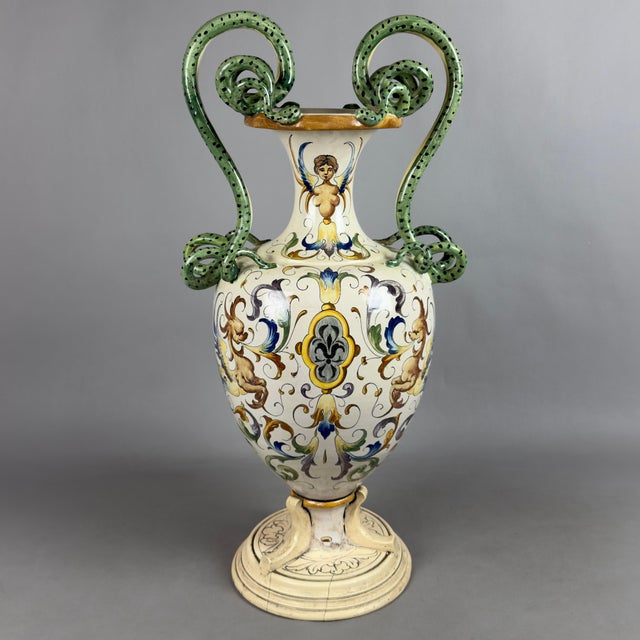 Antique Vase from Artigianato Italiano, 1890s For Sale - Image 3 of 14