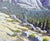 2000 - 2009 Mountain Lake - Plein Aire Landscape Acrylic on Board For Sale - Image 5 of 10