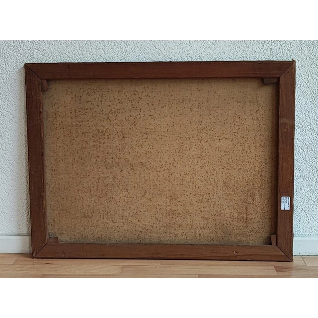 Ethevenon, Maria Zum Schnee Chapel, Oil on Canvas For Sale - Image 10 of 12