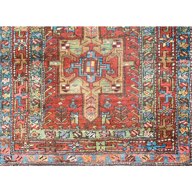 Early 20th Century Heriz Runner For Sale - Image 14 of 15