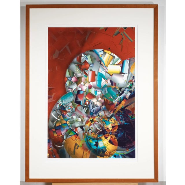 Gordon Edward McGlothlin "Metropolis" Hand Signed Framed Limited Edition 2/150 For Sale - Image 11 of 11