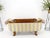 Empire Sofa Sette Loveseat Couch Fine Carved Details Lions Feet For Sale - Image 4 of 12