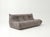 Gray Togo Sofa in Warm Grey Microfiber by Michel Ducaroy for Ligne Roset, Set of 5 For Sale - Image 8 of 15