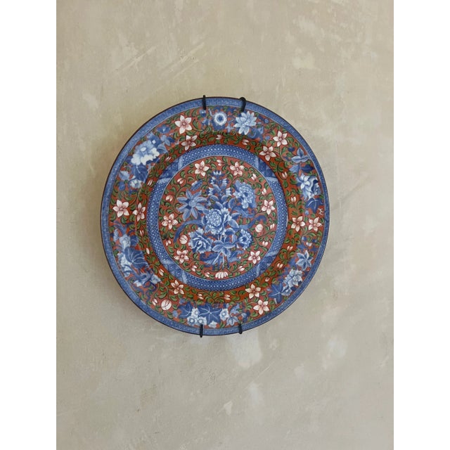 Copeland Late Spode Plates Pattern 1589, Early to Mid 1800's, Set of 3 For Sale - Image 10 of 12