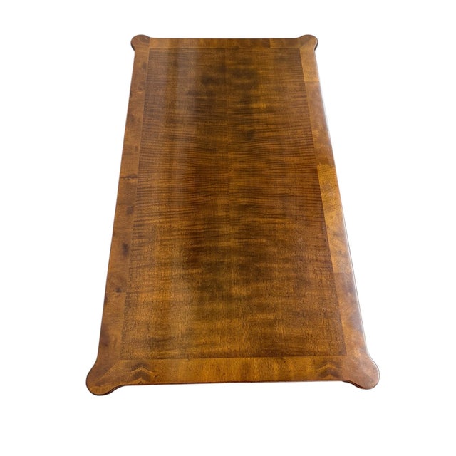 Vintage Henredon Mahogany Coffee Table For Sale In Philadelphia - Image 6 of 7