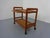 Danish Teak Bar Cart with Removable Tray, 1960s For Sale - Image 4 of 18