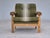 Danish Armchair in Wool & Oak, 1970s For Sale - Image 4 of 18
