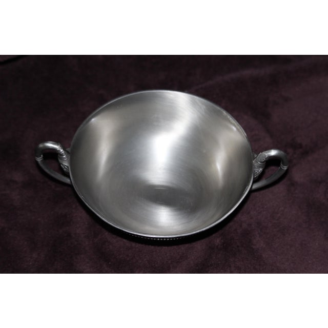 Vintage Silver Vase with Handles, 1950s For Sale - Image 13 of 16