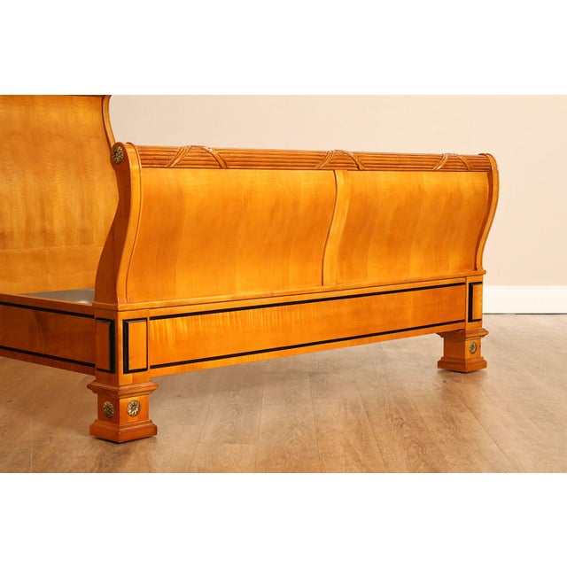 Thomasville Grand Classics Collection Empire Style Queen Sleigh Bed For Sale - Image 10 of 18