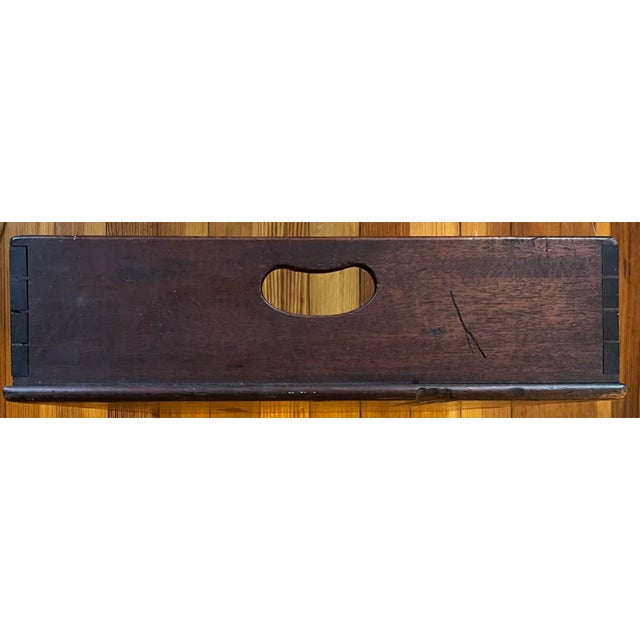 Small Scale Antique 19th Century English George III Mahogany Butler's Tray Circa 1810 For Sale - Image 10 of 14