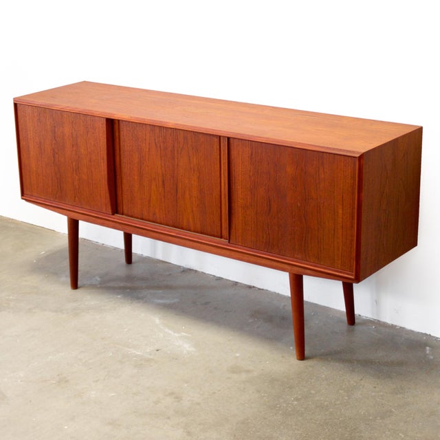 Wood Sejling Skabe Danish Teak Sideboard Designed by e.w. Bach For Sale - Image 7 of 14