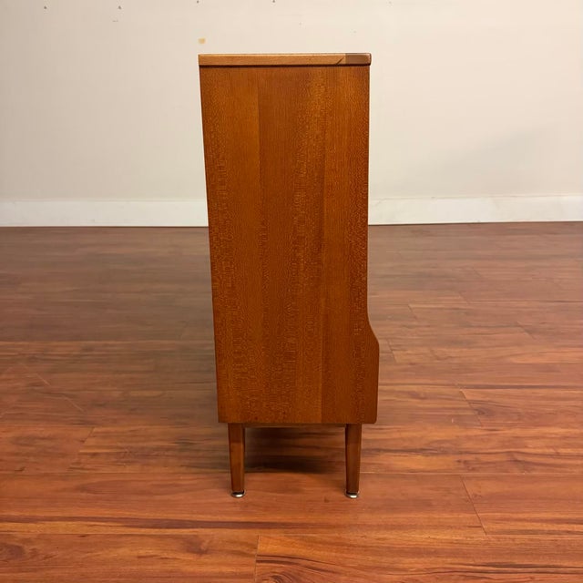 Jentique Mid-Century Teak Bookcase Display For Sale In Seattle - Image 6 of 11