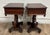 Vintage Lyre Base Nightstands Side Tables End Tables - Pair For Sale - Image 15 of 17