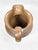 Late 19th Century Late 19th Century French Brown Stoneware Bistro Pitcher With Relief Label For Sale - Image 5 of 10